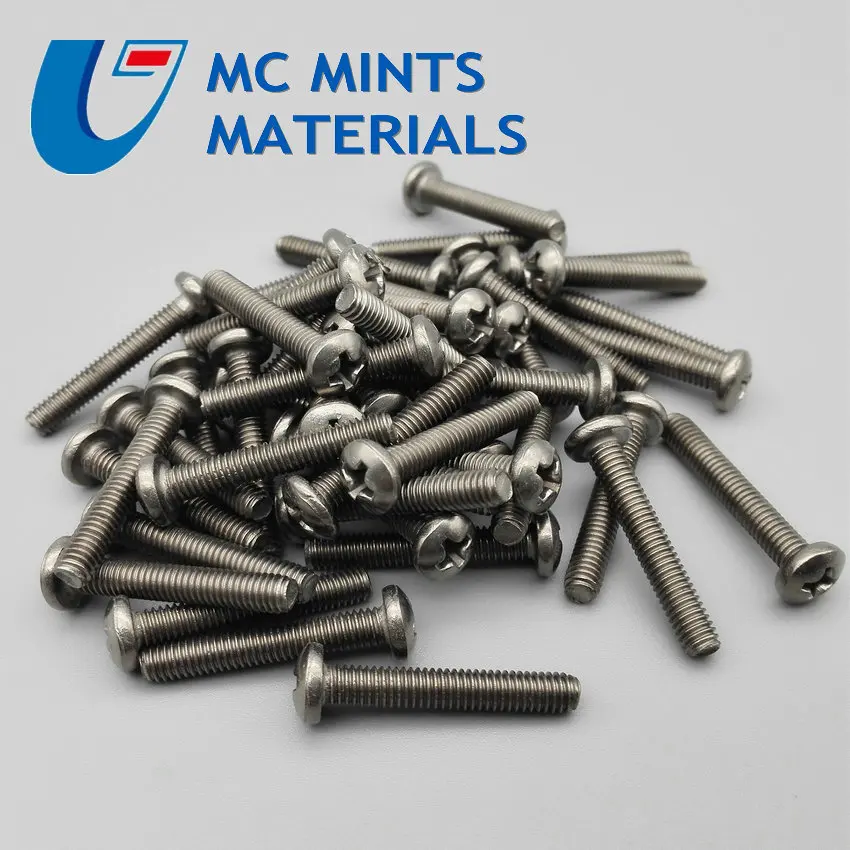 12pcs M5 x8-45mm Ti Bolt Titanium Bolt Truss Cross Head Original Ti Color Not Polished Grade 2 Titanium Screw Ti Fastener
12pcs M5 x8-45mm Ti Bolt Titanium Bolt Truss Cross Head Original Ti Color Not Polished Grade 2 Titanium Screw Ti Fastener