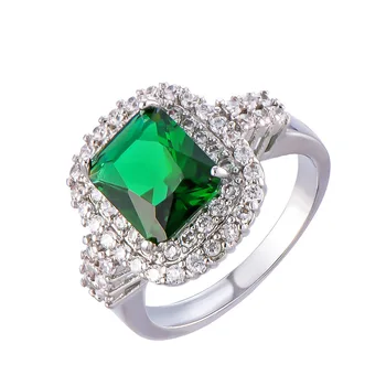 2019 Fashion Rings for Women Female Anel Grande Casamento,sterling silver Ring with Green Stones Crystal Jewelry
2019 Fashion Rings for Women Female Anel Grande Casamento,sterling silver Ring with Green Stones Crystal Jewelry