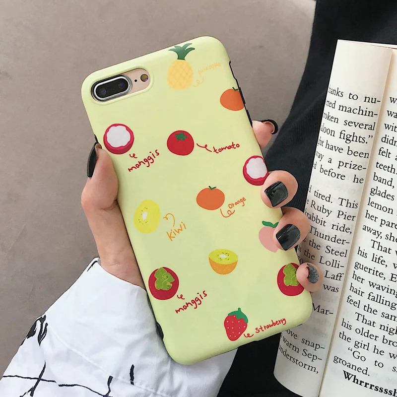 Matte Frosted TPU Case For iPhone 6 6S 7 8 Plus for iPhone X Xs Max XR XS Soft Back Cover Funny Summer Fruit Case Fundas Capa
Matte Frosted TPU Case For iPhone 6 6S 7 8 Plus for iPhone X Xs Max XR XS Soft Back Cover Funny Summer Fruit Case Fundas Capa