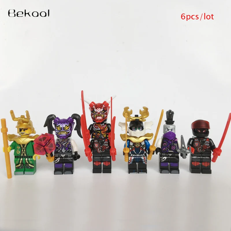 NEW 6pcs/lot Ninja 2019 Ultra Violet Herr E Oni Mask of Hatred Samurai X Compatible Building Blocks Children Gift Toy
NEW 6pcs/lot Ninja 2019 Ultra Violet Herr E Oni Mask of Hatred Samurai X Compatible Building Blocks Children Gift Toy