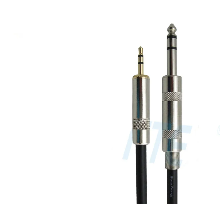 6.5/6.35/6.3 to 3.5 Double track 3.5 mm stereo sound Audio cable computer the mic sound card microphone amplifier mixer
6.5/6.35/6.3 to 3.5 Double track 3.5 mm stereo sound Audio cable computer the mic sound card microphone amplifier mixer