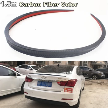 1.5M/1.2M Universal Carbon Fiber /Black Color Soft Car Rear Roof Trunk Spoiler Rear Wing Lip Trim Sticker
1.5M/1.2M Universal Carbon Fiber /Black Color Soft Car Rear Roof Trunk Spoiler Rear Wing Lip Trim Sticker