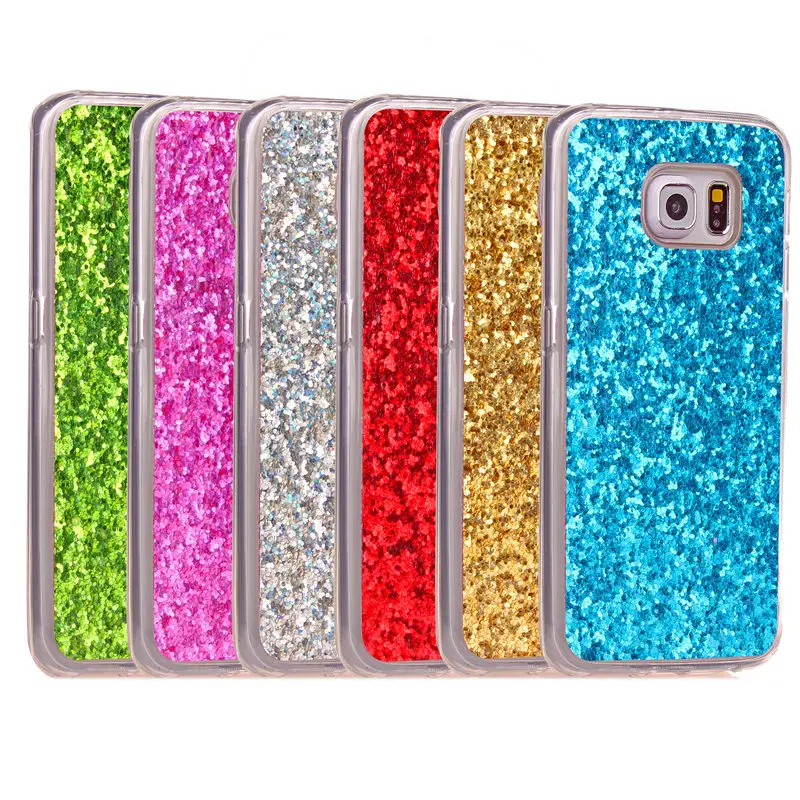 For Samsung S6 Edge S6Edge Case Colored Shiny Glitter Silicone TPU Soft Back Cover Phone Case for Samsung Galaxy S6 Edge G925F
For Samsung S6 Edge S6Edge Case Colored Shiny Glitter Silicone TPU Soft Back Cover Phone Case for Samsung Galaxy S6 Edge G925F