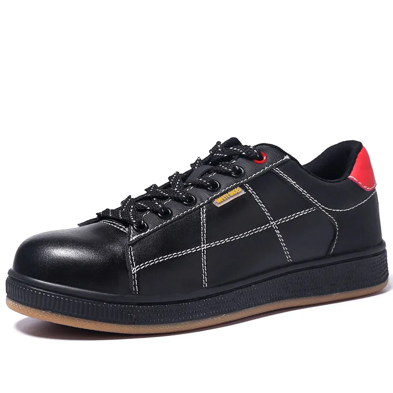 Fashion Safety Shoes Men Genuine Leather Casual Work Shoes With Steel Toe Breathable Work Safety Boots For Men
Fashion Safety Shoes Men Genuine Leather Casual Work Shoes With Steel Toe Breathable Work Safety Boots For Men