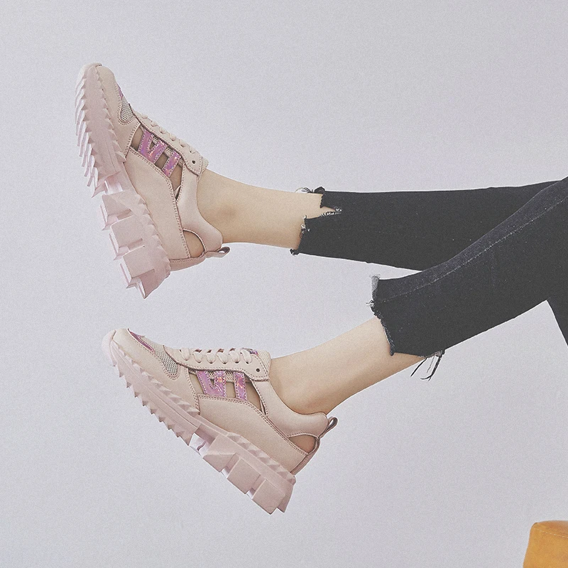 RY-relaa fashion women's shoes 2019 summer new mesh cloth wild thick-soled casual shoes openwork running shoes
RY-relaa fashion women's shoes 2019 summer new mesh cloth wild thick-soled casual shoes openwork running shoes