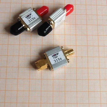315MHz remote control high-definition digital image transmission bandpass filter, 1dB bandwidth 3MHz SMA interface
315MHz remote control high-definition digital image transmission bandpass filter, 1dB bandwidth 3MHz SMA interface