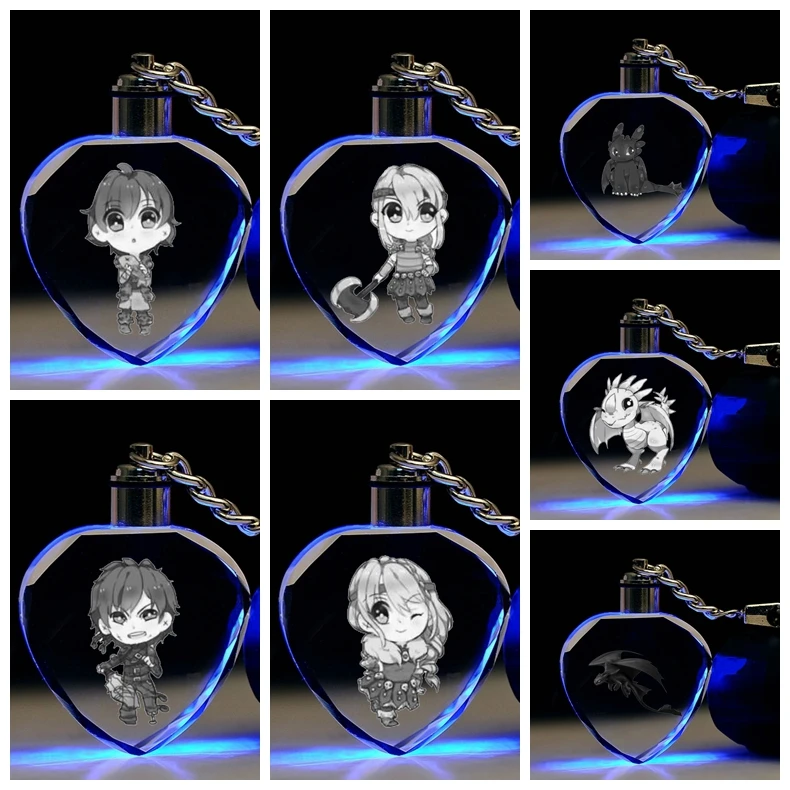 IVYYE Train Your Dragon Heart Shape Anime LED Key Chains Figure Keyring Crystal Toy Keychain Light Keyholder Unisex Gifts NEW
IVYYE Train Your Dragon Heart Shape Anime LED Key Chains Figure Keyring Crystal Toy Keychain Light Keyholder Unisex Gifts NEW
