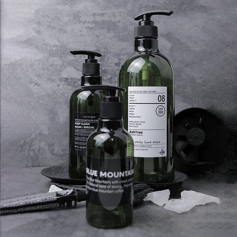 250ml 500ml Nordic Bath Shampoo Storage Bottle Green Scandinavian Liquid Lotion Bottle Travel Storage Bottle Organizer Decor
250ml 500ml Nordic Bath Shampoo Storage Bottle Green Scandinavian Liquid Lotion Bottle Travel Storage Bottle Organizer Decor