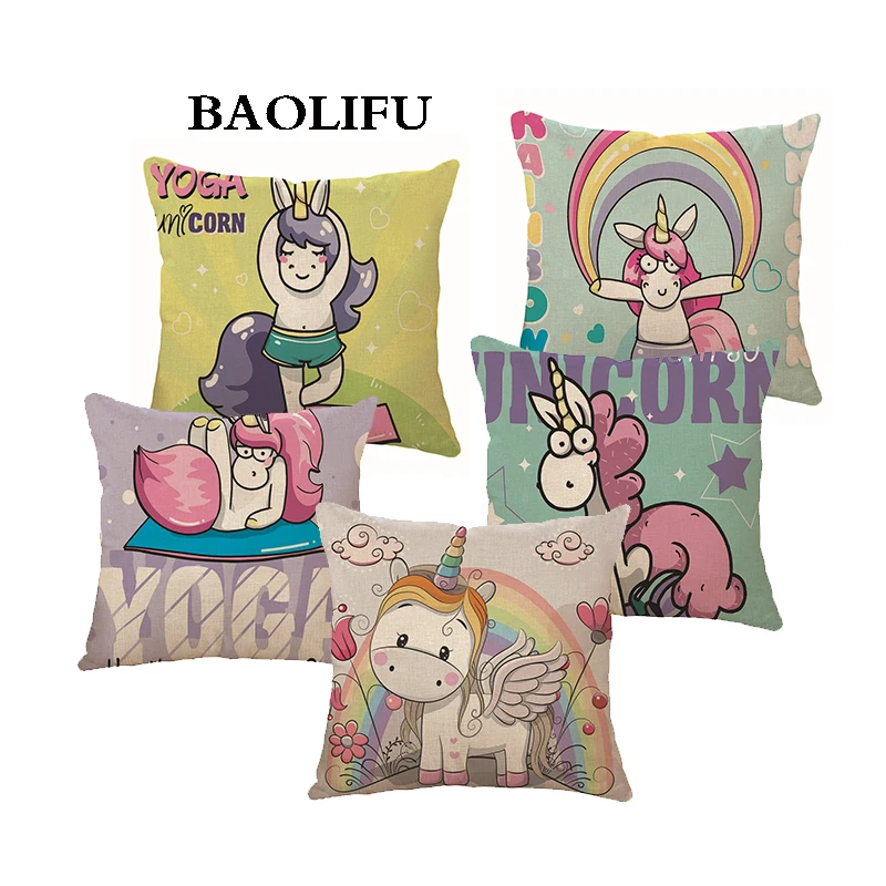 BAOLIFU Hot Sell New Throw Unicorn Cartoon Decoration Kid Unicorn Cushion For Decorative Throw Pillowcase Car Sofa Home Decor
BAOLIFU Hot Sell New Throw Unicorn Cartoon Decoration Kid Unicorn Cushion For Decorative Throw Pillowcase Car Sofa Home Decor