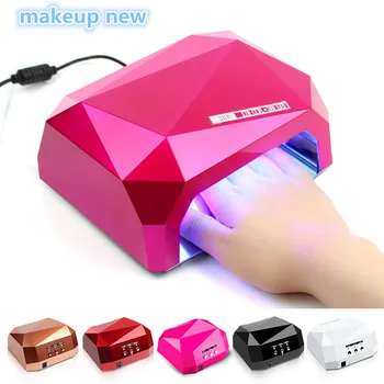 

NEW 36W UV Lamp Nail Dryer LED Ultraviolet Lamp for Nails Diamond Shaped Nail Lamp CCFL Curing for UV Gel Polish Nail Art Tools