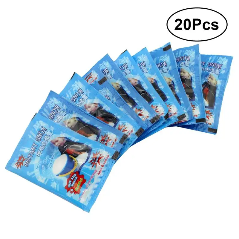 20PCS Powder for Slime White Fake Snow For Slime Best for Birthdays Looks and Feels Like Real Snow for Christmas Decoration
20PCS Powder for Slime White Fake Snow For Slime Best for Birthdays Looks and Feels Like Real Snow for Christmas Decoration