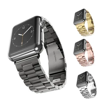Luxury Stainless Steel metal band Strap for apple watch 3/2/1 42 38 mm link bracelet wrist belt Watchband for iWatch Accessories
Luxury Stainless Steel metal band Strap for apple watch 3/2/1 42 38 mm link bracelet wrist belt Watchband for iWatch Accessories