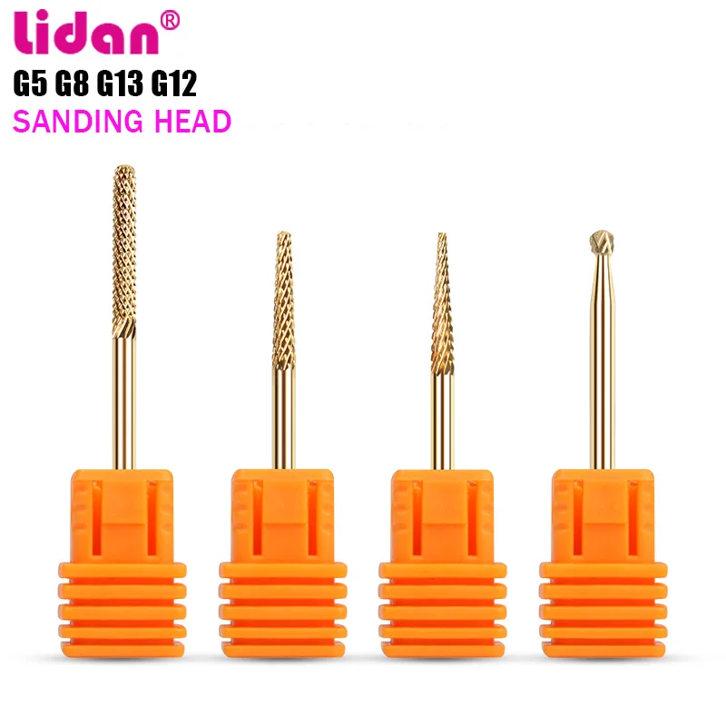 LIDAN Nail Tungsten Steel Golden Polishing Head Alloy Polishing Bit Nail Bits Tools Factory Direct High Quality frez
LIDAN Nail Tungsten Steel Golden Polishing Head Alloy Polishing Bit Nail Bits Tools Factory Direct High Quality frez