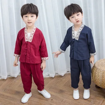 Boy Chinese National Hanfu Red Chinese Folk Dance Ancient China Costume Hanfu Kids Clothing Tang Suit Stage Costumes 2pcsDQS1946
Boy Chinese National Hanfu Red Chinese Folk Dance Ancient China Costume Hanfu Kids Clothing Tang Suit Stage Costumes 2pcsDQS1946