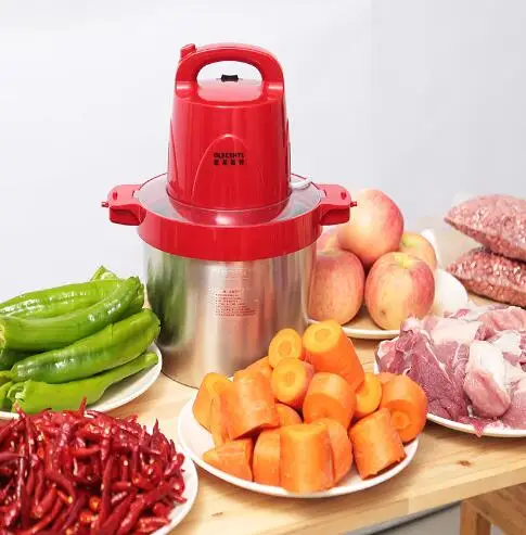 Upgrade FREESHIPPING 1200W POWER 5L CAPACITY ELECTRIC MEAT BLENDER Electric Meat Grinder Crushed Garlic Pepper Ginger Slice
Upgrade FREESHIPPING 1200W POWER 5L CAPACITY ELECTRIC MEAT BLENDER Electric Meat Grinder Crushed Garlic Pepper Ginger Slice