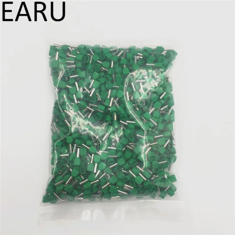 50PCS E Tube TE6014 Type Double Pipe Insulated Twin Cord Cold-press Terminal Block Connector Needle End Multicolor 2X6.0 mm2
50PCS E Tube TE6014 Type Double Pipe Insulated Twin Cord Cold-press Terminal Block Connector Needle End Multicolor 2X6.0 mm2