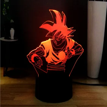 Dragon Ball Cool Wukong RGB 7 Color Change Acrylic LED Illusion Table Lamp Room Decor Bedside Night Light Child Holiday Toys
Dragon Ball Cool Wukong RGB 7 Color Change Acrylic LED Illusion Table Lamp Room Decor Bedside Night Light Child Holiday Toys