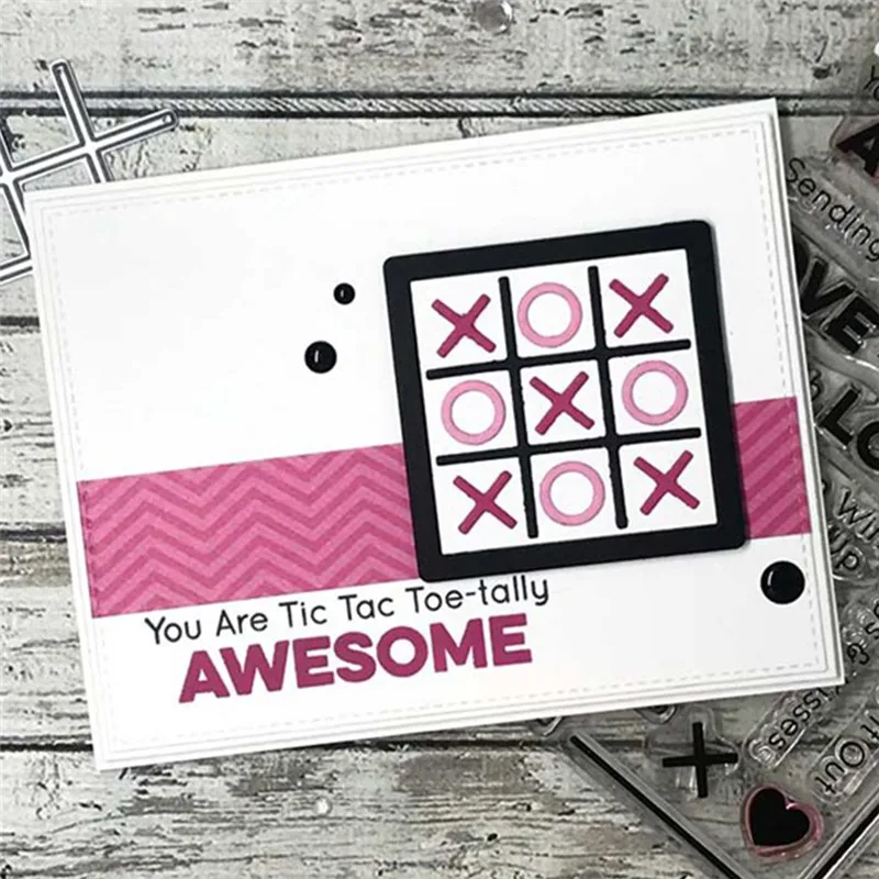 Naifumodo Dies Tic Tac Toe XO Heart Frame Metal Cutting Dies Stencils Scrapbooking Card Making Embossing Paper Crafts 2019 New
Naifumodo Dies Tic Tac Toe XO Heart Frame Metal Cutting Dies Stencils Scrapbooking Card Making Embossing Paper Crafts 2019 New