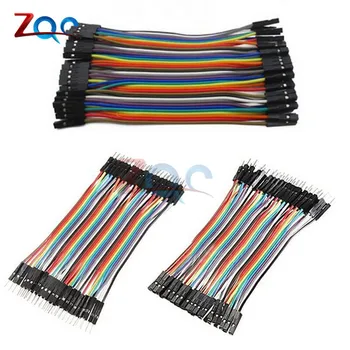 Dupont line 120pcs 40P 10cm Male to male, Female to male, and Female to female Dupont Cable Connector Breadboard Jumper Wires
Dupont line 120pcs 40P 10cm Male to male, Female to male, and Female to female Dupont Cable Connector Breadboard Jumper Wires