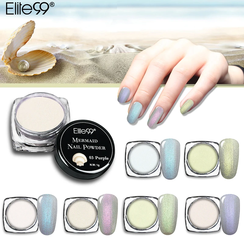 Elite99 1g/box Mermaid Nail Powder Effect On Mixed With Gel Polish Glitter Powder Dust Magic Glimmer DIY Nail Decoration Pigment
Elite99 1g/box Mermaid Nail Powder Effect On Mixed With Gel Polish Glitter Powder Dust Magic Glimmer DIY Nail Decoration Pigment