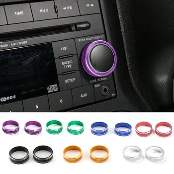 SHINEKA Aluminium Alloy CD Decorative Cover Media Switch Trim CD Player Button Ring for Jeep Wrangler JK 2007-2017
SHINEKA Aluminium Alloy CD Decorative Cover Media Switch Trim CD Player Button Ring for Jeep Wrangler JK 2007-2017