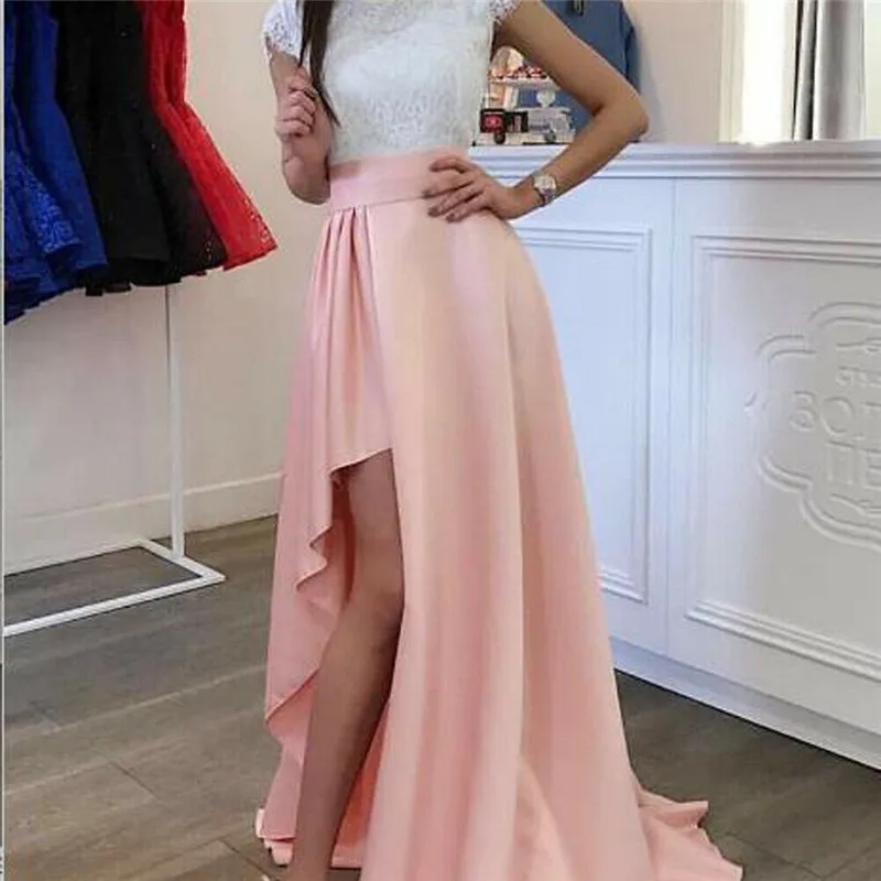 Sweet Women Girls Bridesmaid Prom Formal Dress Lady Lace Patchwork Dresses Sleeveless High Waist Bow Women Asymmetrical Sundress
Sweet Women Girls Bridesmaid Prom Formal Dress Lady Lace Patchwork Dresses Sleeveless High Waist Bow Women Asymmetrical Sundress