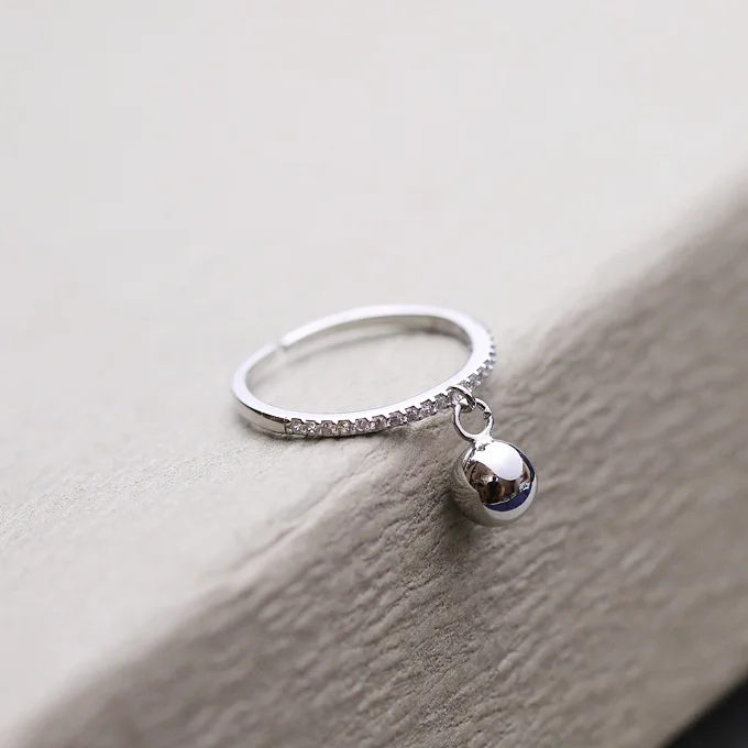 Flyleaf 925 Sterling Silver Ball Cubic Zirconia Diamonds Open Rings For Women Fashion Adjustable Lady Jewelry Bijoux Femme
Flyleaf 925 Sterling Silver Ball Cubic Zirconia Diamonds Open Rings For Women Fashion Adjustable Lady Jewelry Bijoux Femme