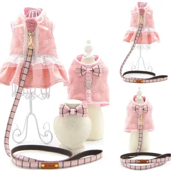 HEYPET Pet Puppy Mesh Vest Harness and Leash Set Walking Dog Vest Clothes with Cute Dress for Small Dogs Chihuahua Yorkie
HEYPET Pet Puppy Mesh Vest Harness and Leash Set Walking Dog Vest Clothes with Cute Dress for Small Dogs Chihuahua Yorkie