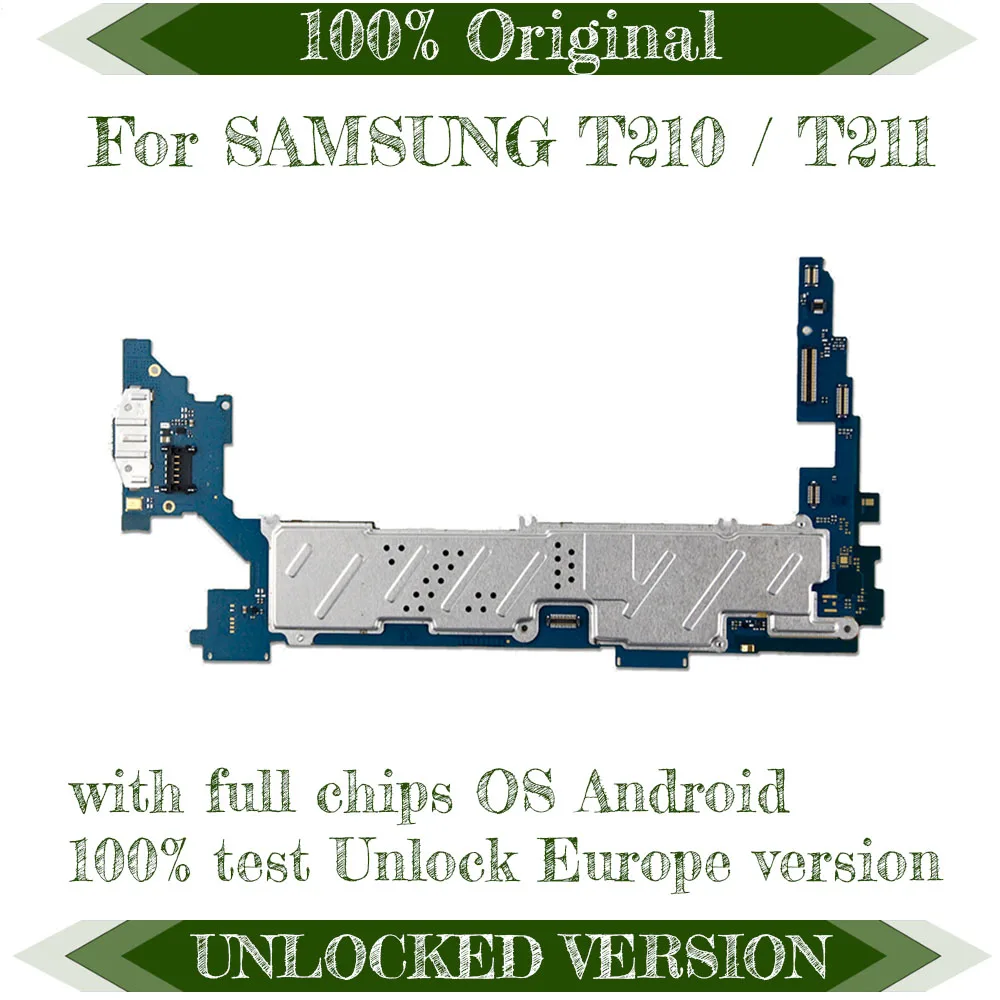 Original Unlocked Motherboard For Samsung Galaxy Tab 3 7.0 T211 Logic Board Mainboard,Disassemble Used For T210 Motherboard
Original Unlocked Motherboard For Samsung Galaxy Tab 3 7.0 T211 Logic Board Mainboard,Disassemble Used For T210 Motherboard