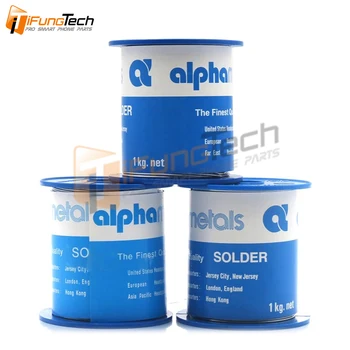 ALPHA solder wire 0.5/06/0.8/1.0/1.27 solder wire washing low residue no-clean solder wire high quality Sn63 / Pb37
ALPHA solder wire 0.5/06/0.8/1.0/1.27 solder wire washing low residue no-clean solder wire high quality Sn63 / Pb37