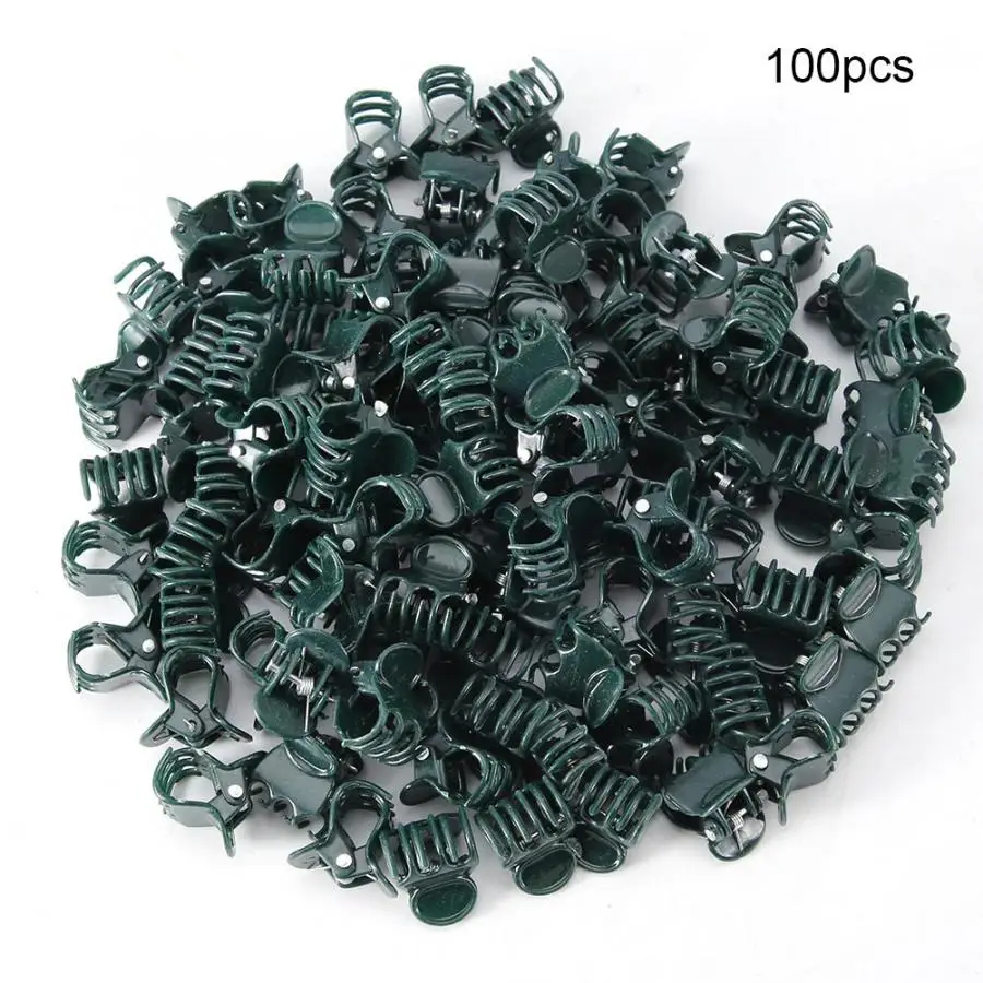100Pcs Plastic Mini Stalks Flower Garden Tools Stem Clips Grow Upright Orchid Stem Clip
100Pcs Plastic Mini Stalks Flower Garden Tools Stem Clips Grow Upright Orchid Stem Clip