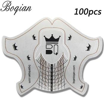 BQAN Professional 100PCS Alloy Red Nail Form Tips Nail Art Guide Extension French DIY Tool Acrylic UV Gel Nail Paper
BQAN Professional 100PCS Alloy Red Nail Form Tips Nail Art Guide Extension French DIY Tool Acrylic UV Gel Nail Paper