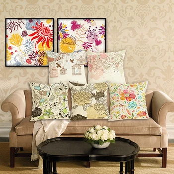 New Home Decor Pillowcase Retro Flowers Cushion Cover Linen Cushion Case Chair Sofa Home Decor Throw Pillow Cover 45x45cm
New Home Decor Pillowcase Retro Flowers Cushion Cover Linen Cushion Case Chair Sofa Home Decor Throw Pillow Cover 45x45cm
