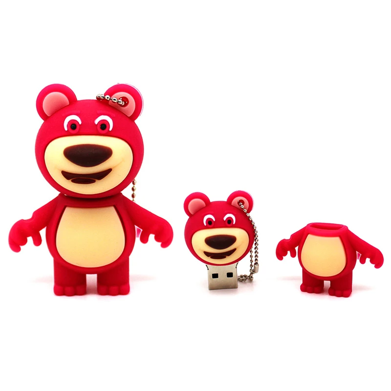 Cartoon Pen drive Toy Story USB Flash Drive Lotso 4GB 8GB Strawberry Bear 16G 32GB Memory Stick 64GB U DISK Pendrive
Cartoon Pen drive Toy Story USB Flash Drive Lotso 4GB 8GB Strawberry Bear 16G 32GB Memory Stick 64GB U DISK Pendrive
