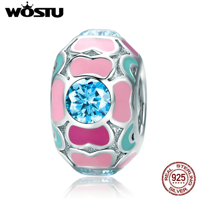 WOSTU 100% 925 Sterling Silver Colorful Clover Beads Fit Original DIY Charm Bracelet Jewelry Accessories Making Gift CTC007
WOSTU 100% 925 Sterling Silver Colorful Clover Beads Fit Original DIY Charm Bracelet Jewelry Accessories Making Gift CTC007