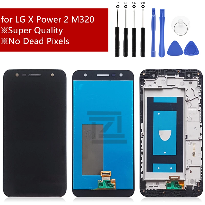 For LG X POWER 2 M320 LCD Display Touch Screen Digitizer Assembly For LG M320 LCD With Frame Repair Parts
For LG X POWER 2 M320 LCD Display Touch Screen Digitizer Assembly For LG M320 LCD With Frame Repair Parts