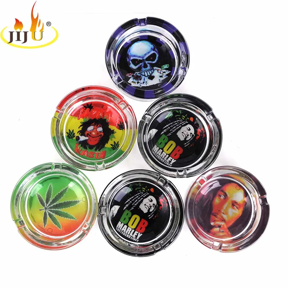 JIJU 1PC Portable Design Patterns Special Ashtray Round Shape Container Glass Tobacco Cigar Ashtray JL-005S
JIJU 1PC Portable Design Patterns Special Ashtray Round Shape Container Glass Tobacco Cigar Ashtray JL-005S