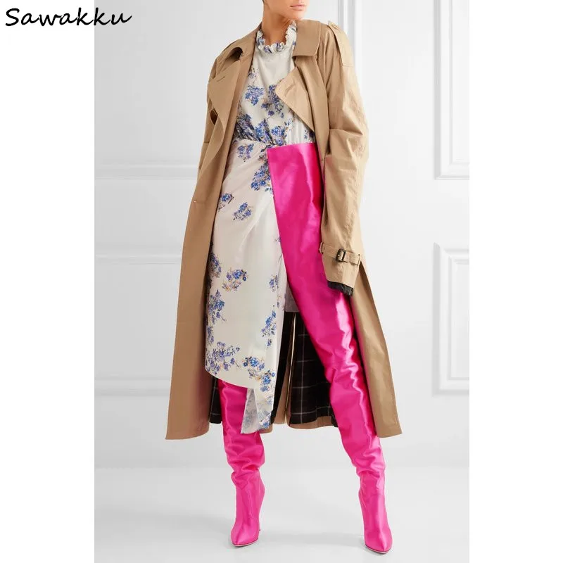 Runway Designer Women High Waist Boots Pointed Toe Gladiator Shoes Crotch Extreme Long Boots Celebrity Rihanna Chaussure Femme
Runway Designer Women High Waist Boots Pointed Toe Gladiator Shoes Crotch Extreme Long Boots Celebrity Rihanna Chaussure Femme