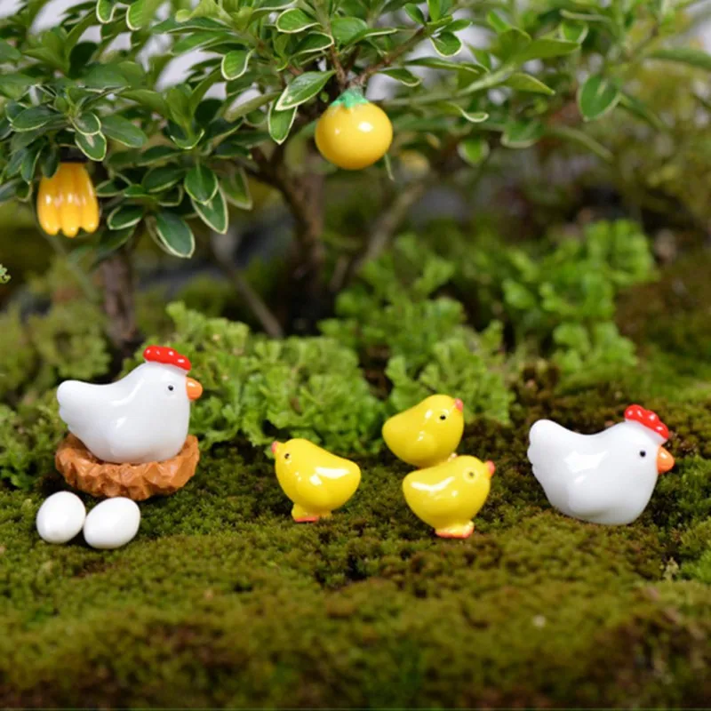 New Chicken Hen Chick Egg Nest Paddock Statue Statue Micro Crafts Decoration Miniature DIY Home Garden Decoration
New Chicken Hen Chick Egg Nest Paddock Statue Statue Micro Crafts Decoration Miniature DIY Home Garden Decoration