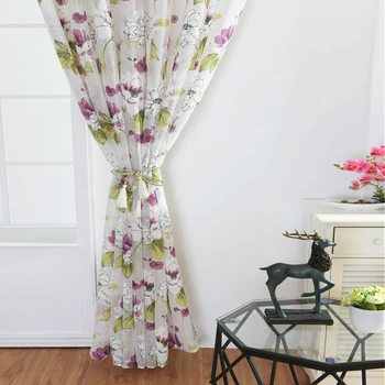 2018 traditional Chinese painting Sheers Tropical Floral Print Semi Curtains Ink lotus Printed Flower curtains para bedroom 1pc
2018 traditional Chinese painting Sheers Tropical Floral Print Semi Curtains Ink lotus Printed Flower curtains para bedroom 1pc