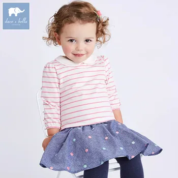 DBA6559 dave bella spring infant baby girls skirt clothing sets printed suit children toddle outfits high quality clothes
DBA6559 dave bella spring infant baby girls skirt clothing sets printed suit children toddle outfits high quality clothes