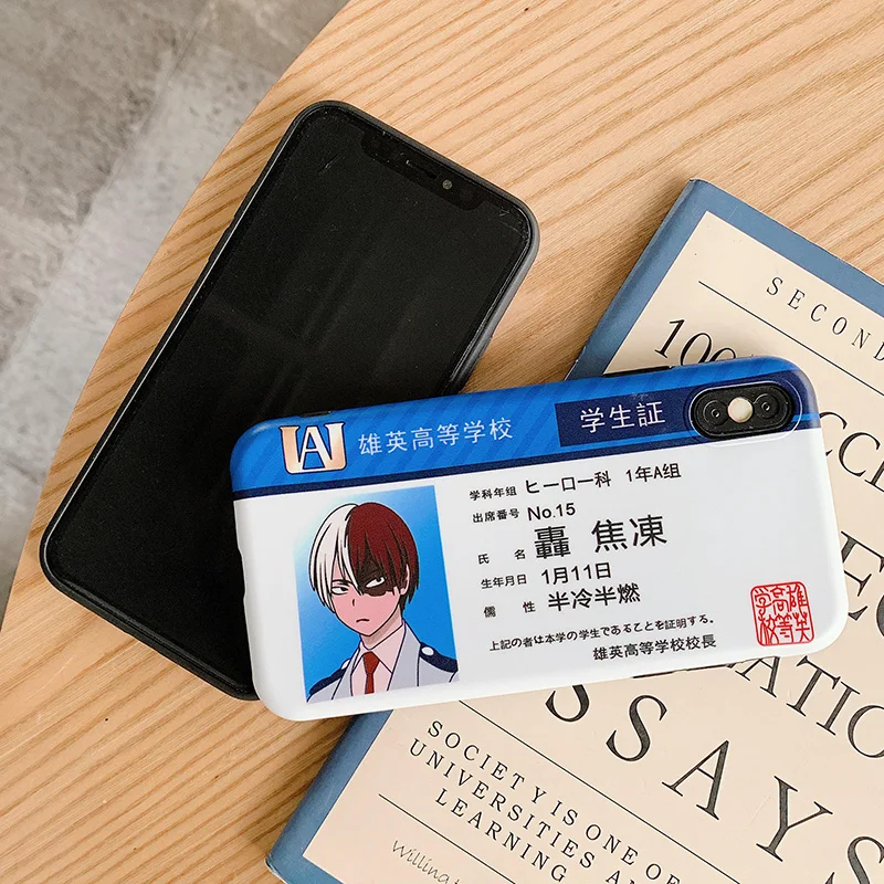 My Hero Academia Todoroki Soft Case for Coque iPhone 6 6s 6plus 7 8Plus X XS MAX XR Cases Anime Izuku Bakugou TPU Silicone Cover
My Hero Academia Todoroki Soft Case for Coque iPhone 6 6s 6plus 7 8Plus X XS MAX XR Cases Anime Izuku Bakugou TPU Silicone Cover