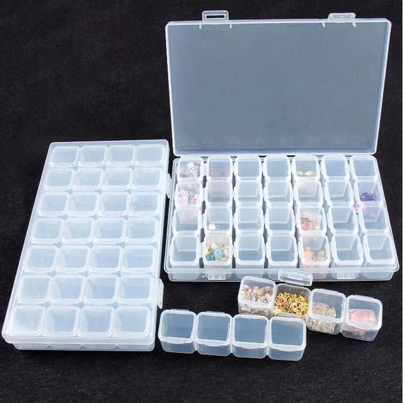 28 Separate Slots Empty Storage Box Clear Nail Art Rhinestones Tools Jewelry Beads Display Storage Box Case Organizer Holders
28 Separate Slots Empty Storage Box Clear Nail Art Rhinestones Tools Jewelry Beads Display Storage Box Case Organizer Holders