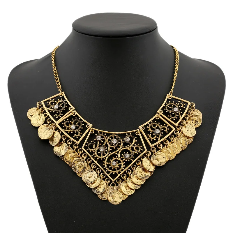LZHLQ 2020 Boho Antique Coin Necklace for Women African Statement Tibetan Necklaces & Pendants Bohemian Maxi Jewelry Collares
LZHLQ 2020 Boho Antique Coin Necklace for Women African Statement Tibetan Necklaces & Pendants Bohemian Maxi Jewelry Collares
