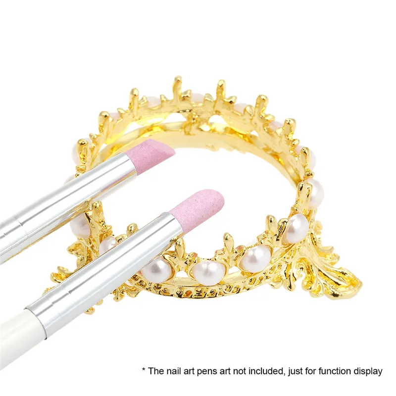 1Pc Nail Crown Penholder Acrylic Nail Art Design Craft UV Gel Brush Pen Stand Tool Holder
1Pc Nail Crown Penholder Acrylic Nail Art Design Craft UV Gel Brush Pen Stand Tool Holder