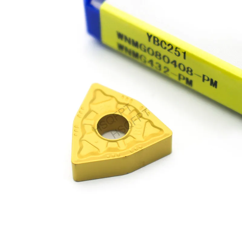 10Pcs WNMG080408 PM YBC251 External Turning Tools Carbide inserts Cutting Tool CNC Tools Lathe tools Lathe cutter
10Pcs WNMG080408 PM YBC251 External Turning Tools Carbide inserts Cutting Tool CNC Tools Lathe tools Lathe cutter