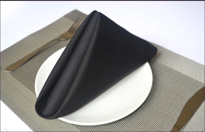 50pcs Black color 100% Cotton Dining Napkins Table Linen HIGH QUALITY All Occasions 48cmx48cm
50pcs Black color 100% Cotton Dining Napkins Table Linen HIGH QUALITY All Occasions 48cmx48cm