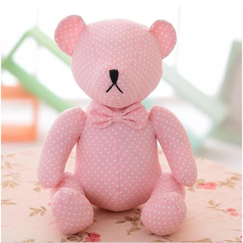 Горячая продажа креативный 30 см сидящий Розовый Медведь DIY медведь Rilakkuma плюшевый