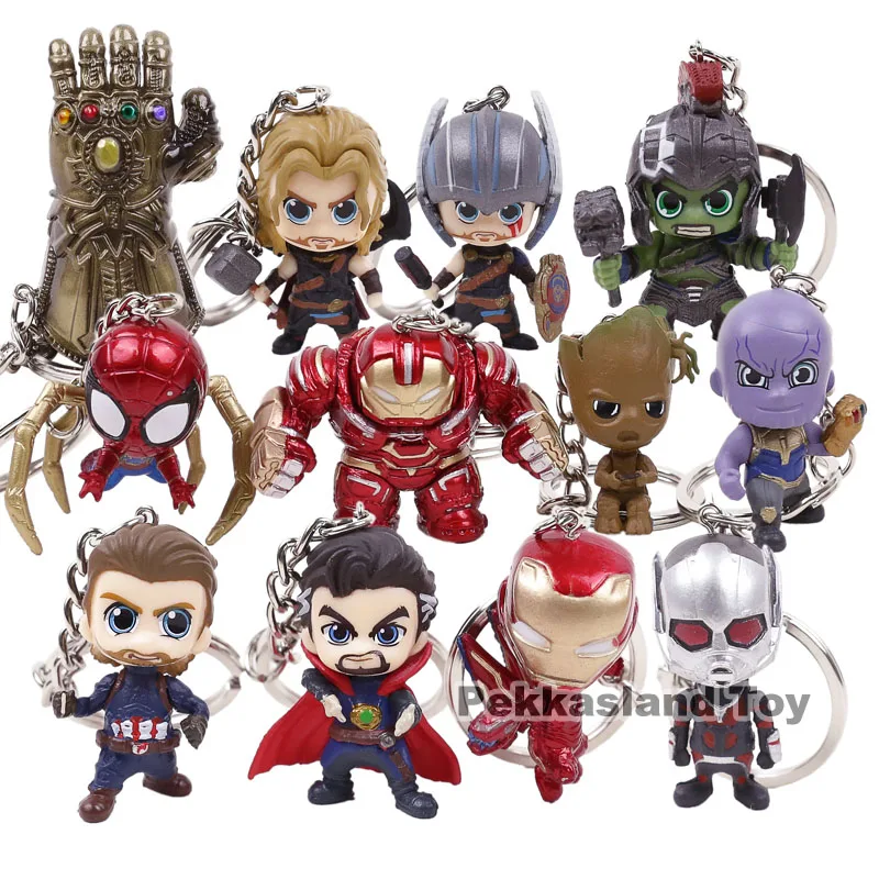Avengers Infinity War Iron Man Spiderman Thanos Doctor Strange Captain America Ant Man Hulk Mini Action Figures Toys Pendants
Avengers Infinity War Iron Man Spiderman Thanos Doctor Strange Captain America Ant Man Hulk Mini Action Figures Toys Pendants