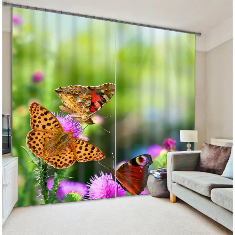 Dancing beautiful butterfly 3D Photo Printing Blackout Window Curtains For Living room Bedding room Hotel/Office Drapes Cortinas
Dancing beautiful butterfly 3D Photo Printing Blackout Window Curtains For Living room Bedding room Hotel/Office Drapes Cortinas